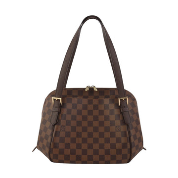 LOUIS VUITTON ダミエ エベン ベレム MM ショルダーバッグ 37612-1 159096173 [P]