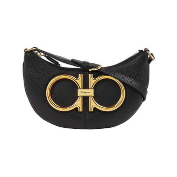 Salvatore Ferragamo Maxi Double Gancini Shoulder Bag 47281478 [P]