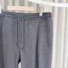 BRUNELLO CUCINELLI Baumwolle Dunkelgraue Jogginghose 159101075 [P]