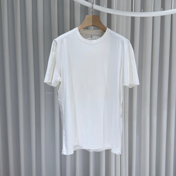 Brunello Cucinelli Cotton Crew Neck Short Sleeve T-Shirt White (S级/XL) 159101141 [P]