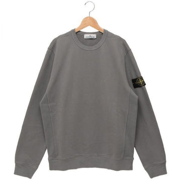 STONE ISLAND Brushed Organic Cotton Fleece Regular-fit Crewneck Sweatshirt 151530204 [P]