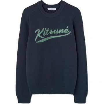 Maison Kitsune Embroidered Mesh Jumper 147739265 [P]