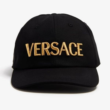 VERSACE 刺繍ロゴベースボールキャップ (1012693 1A08103 2B150) 75940845 [P]