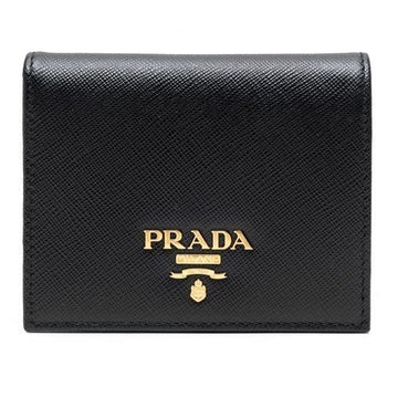 PRADA サフィアーノレザー女性用二つ折り財布 33375468 [P]