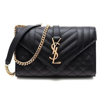 Saint Laurent La Prima Monogram Small Ambro Skip Shoulder Bag 600195-BOW91-1000 28172563 [P]