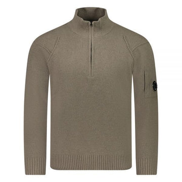 CP Company Lambswool Grs Polo Collar Half Zip Knit Sweater 115093479 [P]