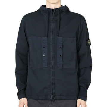 STONE ISLAND ストーン メンズ ワッペン パッチ スーピマ コットン ジャケット (ネイビー) K1S15 4100091 S0010 V0020 135619091 [P]