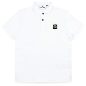 STONE ISLAND Slim Fit PK T-Shirt mit Logo-Patch für Herren (Weiß) L1S15 2200008 S0017 V1001 152922319 [P]