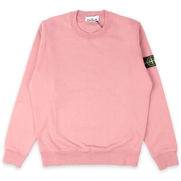 STONE ISLAND Stone Herren Wappen Patch Regular Fit Crewneck Sweatshirt (Rose) L1S15 6100060 S0051 V008G 150401715 [P]