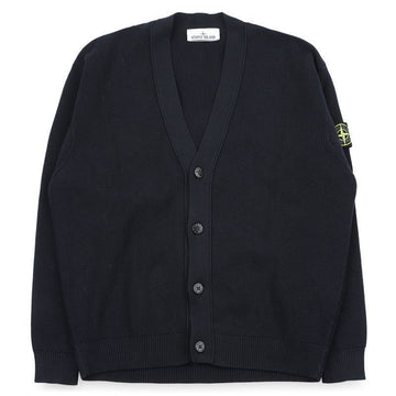 STONE ISLAND V-Ausschnitt Strickjacke für Herren mit Wappen-Patch 152161805 [P]