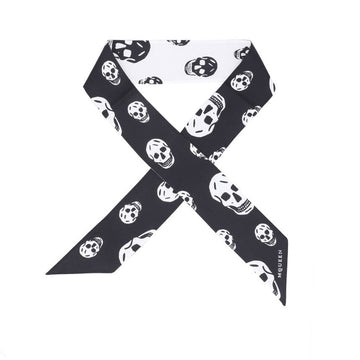 Alexander McQueen Scarf 857553 3001Q 1078 Skull Women's Scarf 159116490 [P]