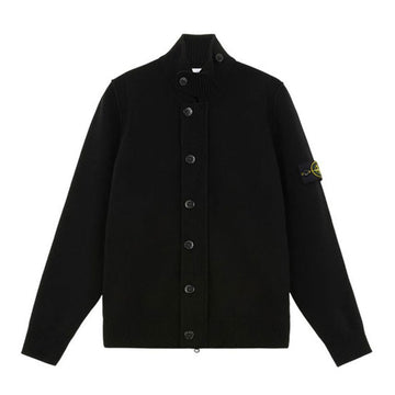 Stone Island 26FW Zip-up Cardigan Black L2S155100047 S00A3 V0029 159120124 [P]