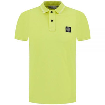Stone Island Organic Cotton Pique Slim-Fit Short-Sleeve Polo 157616919 [P]