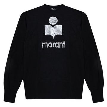 ISABEL MARANT KLOWIA リネン 長袖 Tシャツ TS0005FA A1N10E 01BK 75878109 [P]