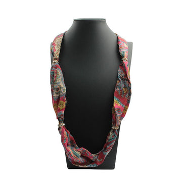 ETRO ストラスリングファブリックネックレス 159121634 [P]