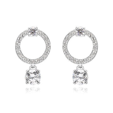 Swarovski Attract Circle Earrings 5563278 40266517 [P]