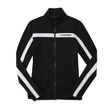 J Lindeberg Lindberg Jacket GWJS03874 9999 Zenith Mid Layer Black Women's Jacket 73358593 [P]