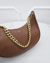 CELINE Ava Ketten Schultertasche Tan 199583DGQ 159121823 [P]