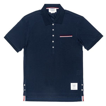 THOM BROWNE ポケットディテールポロシャツ 63438372 [P]
