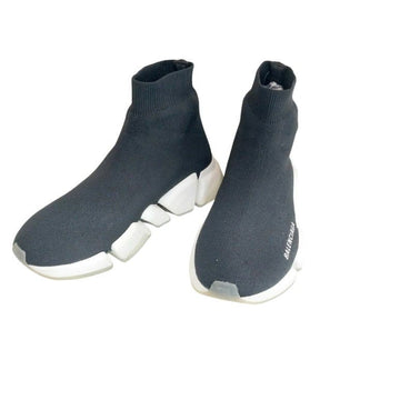 BALENCIAGA Speedrunner Sock Sneakers Damen Schwarz Weiß 225mm 159121915 [P]
