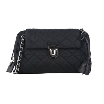 Prada Quilted Tessuto Lock Chain Crossbody Bag 37615Y 159121916 [P]