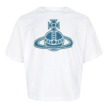 VIVIENNE WESTWOOD 25FW ホワイト パリ ORB ペルー Tシャツ J001M A401 148644770 [P]