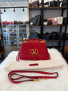 Valentino V Logo Top Handle Bag Red (SW2B0E48NKL) 159122407 [P]