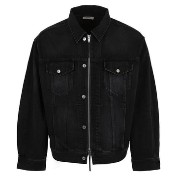 CELINE コットンデニムルーズフィットトラッカージャケット 154772093 [P]