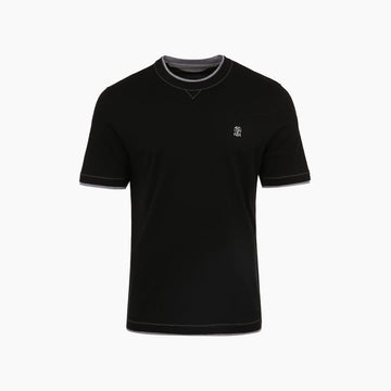 Brunello Cucinelli Layering Crew Neck Short Sleeve T-Shirt 158539933 [P]