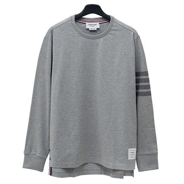 THOM BROWNE オーバーサイズ ミディアム ウェイト ジャージ 長袖 Tシャツ 06769 055 142645830 [P]