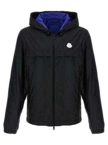 Moncler Logo Patch Hooded Windbreaker 1A00134 53A5E 999 143276714 [P]