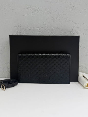 Gucci Micro Shima Clutch Crossbody Bag 466507 159125390 [P]