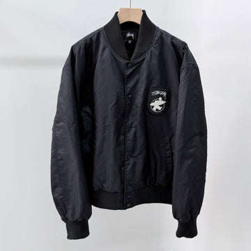 STUSSY [S级/XL] Stadionjacke in Schwarz 159125888 [P]