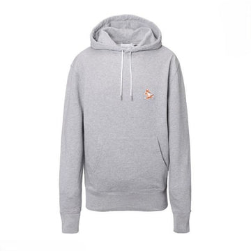 MAISON KITSUNE CHILLAX FOX PATCH CLASSIC HOODIE (IU00355KM0001-GRMH150) 115103825 [P]