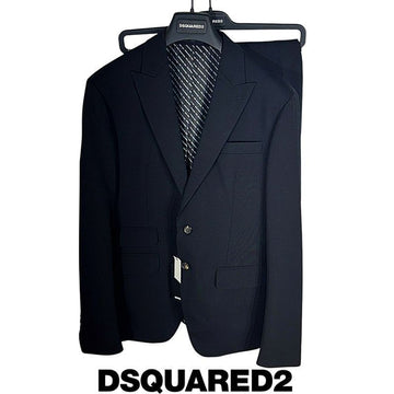 DSQUARED2 メンズ ブラック スーツ セット S74FT0392 S40320 900 157912932 [P]