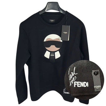 Fendi Men's Calito Sweatshirt Black FY0791 8CR F0QA1 151126049 [P]