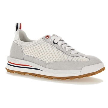 Thom Browne 25FW Nylon Tech Runner Sneakers White FFD054A 06552 100 144940349 [P]