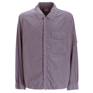 CP Company Lens Patch Shirt Jacket Lavender 17CMOS095A 005904G 735 122482555 [P]