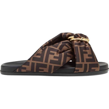Fendi FF Satin Slide 145152715 [P]