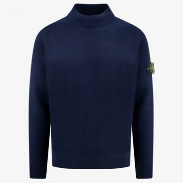 Stone Island Geelong Wool Mock Neck Knit Loose Fit (7915522B6 V0020) 115553474 [P]