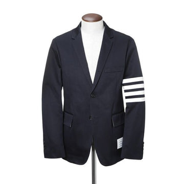 Thom Browne Cotton Twill 4-Bar Unconstructed Classic Sports Coat 114982845 [P]