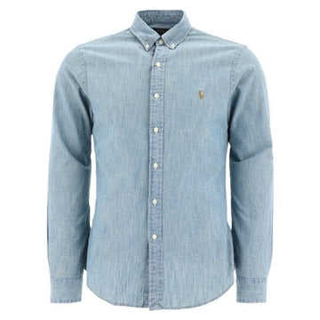 POLO RALPH LAUREN Chiffonhemd mit gesticktem Pony-Logo (710548538001) 159148908 [P]