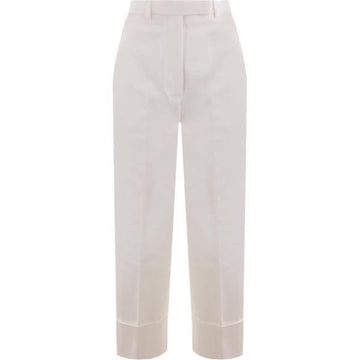THOM BROWNE コットン キャンバス ハイ ウエスト パンツ stamp: FTC444U F0345 114 148914554 [P]