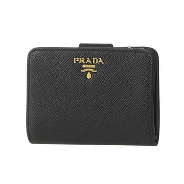 PRADA Saffiano Metallo Logo Geldbörse 133046014 [P]