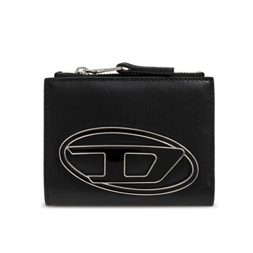 Diesel Bi-fold Zipper Wallet Black 153895588 [P]