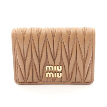 Miu Miu Matelasse Napa Leather Wallet 150257177 [P]