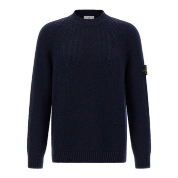 STONE ISLAND Fancy Yarn Mouline Wool Sweater (Raglanärmel Crewneck Sweater) (K2S15 S00N1 V0020) 149933470 [P]