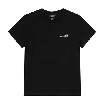 APC Unisex T-Shirt M26404 TZC NOIR/BLANC 151112512 [P]