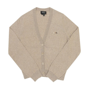 APC F22316 PBC HEATHERED BEIGE Women's Cardigan 151112766 [P]