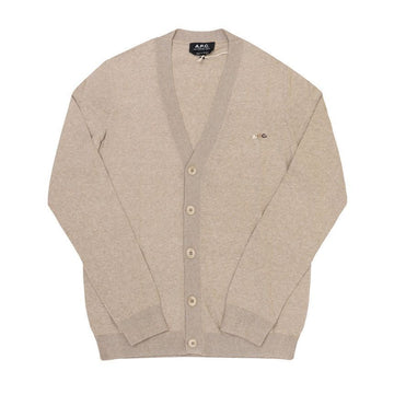 APC H22315 PBC HEATHERED BEIGE メンズカーディガン 151112754 [P]